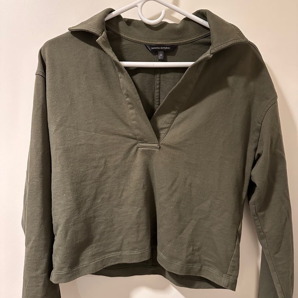 Banana Republic Green Women's Shirt